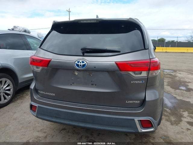 5TDDGRFH3KS052754 Toyota Highlander Hybrid Limited Platinum