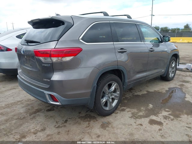 5TDDGRFH3KS052754 Toyota Highlander Hybrid Limited Platinum