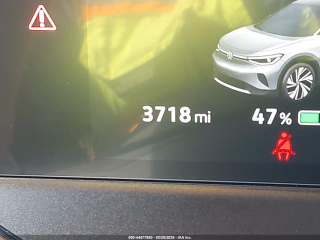 2025 Volkswagen Id.4 Pro მანქანა იყიდება აუქციონზე, vin: 1V2CRPE83SC003128, აუქციონის ნომერი: 44477580