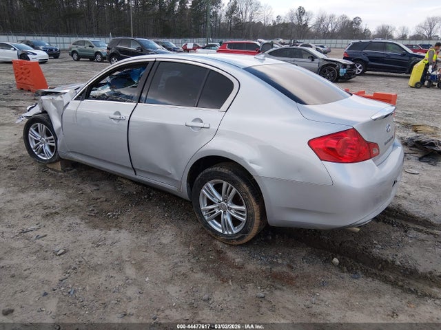 44477617 :رقم المزاد ، JN1DV6ARXBM452166 vin ، 2011 Infiniti G25x مزاد بيع