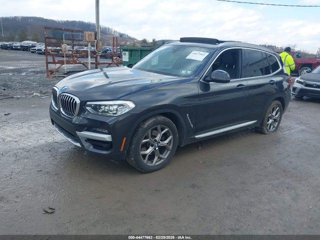 2021 BMW X3 5UXTY5C07M9F26529 Photo 1