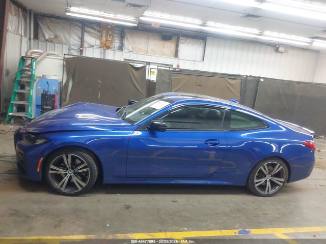 2022 Bmw 430i Xdrive მანქანა იყიდება აუქციონზე, vin: WBA73AP09NCK07359, აუქციონის ნომერი: 44477685