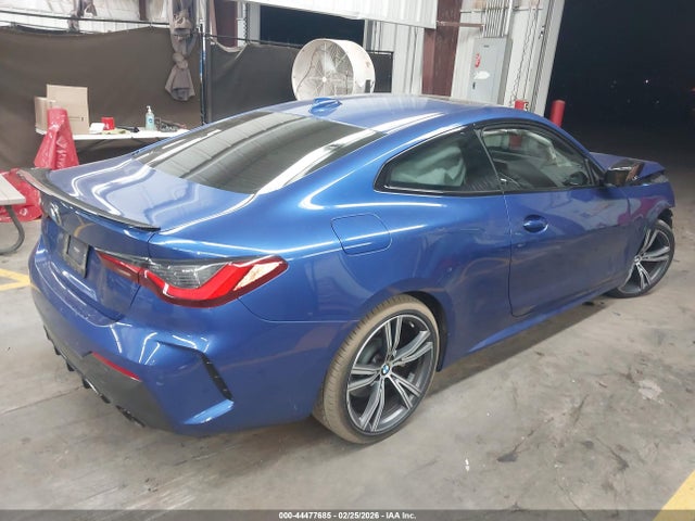 2022 Bmw 430i Xdrive მანქანა იყიდება აუქციონზე, vin: WBA73AP09NCK07359, აუქციონის ნომერი: 44477685
