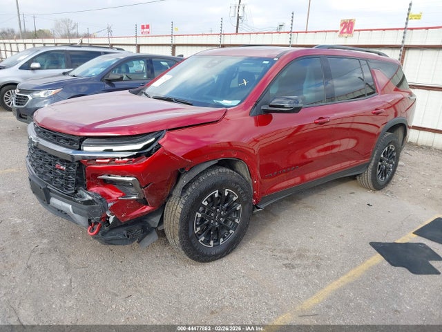 2025 Chevrolet Traverse Awd Z71 მანქანა იყიდება აუქციონზე, vin: 1GNEVJRS7SJ301855, აუქციონის ნომერი: 44477883