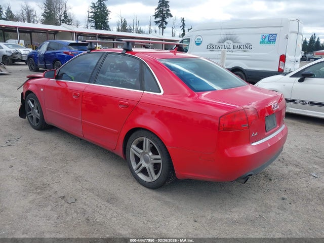 2007 AUDI A4 WAUDF78EX7A214018 Photo 2