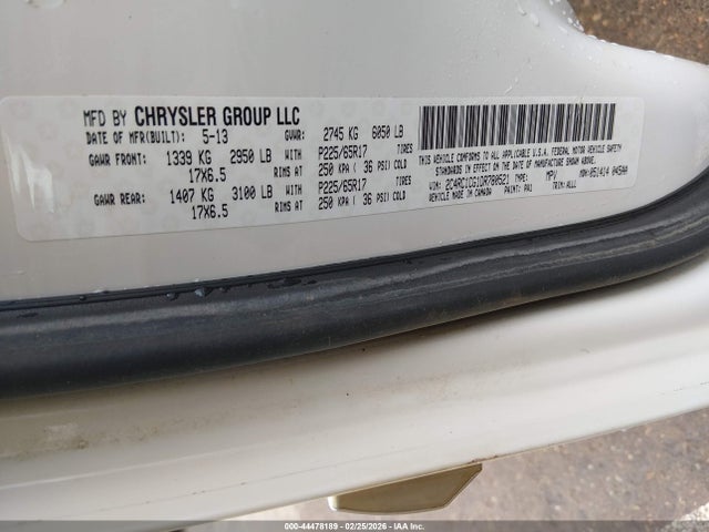 2013 CHRYSLER TOWN & COUNTRY 2C4RC1CG1DR780521 Photo 8