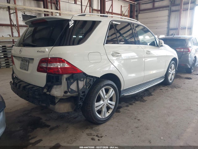 2012 Mercedes-benz Ml 350 4matic მანქანა იყიდება აუქციონზე, vin: 4JGDA5HB1CA026327, აუქციონის ნომერი: 44478385