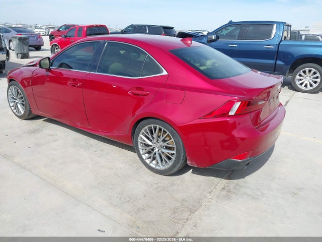 Aukcja sprzedaży 2015 Lexus Is 250, vin: JTHBF1D21F5048142, numer aukcji: 44478406