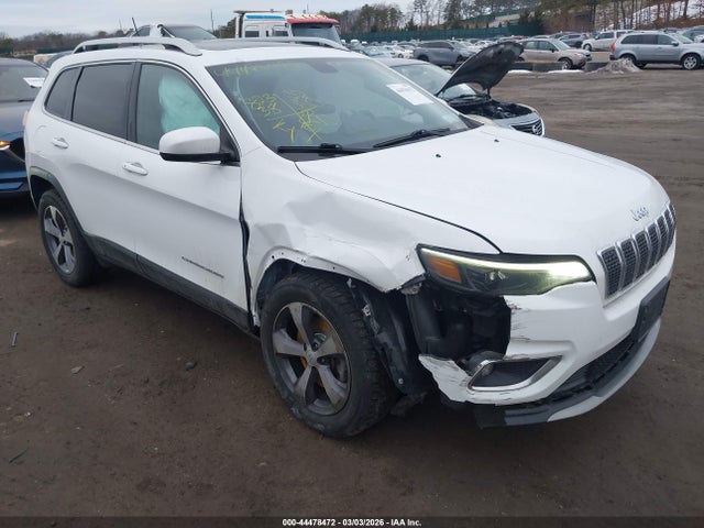 44478472 :رقم المزاد ، 1C4PJMDX4KD446366 vin ، 2019 Jeep Cherokee Limited 4x4 مزاد بيع