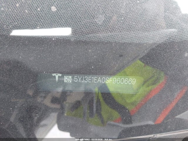 Продаж на аукціоні авто 2025 Tesla Model 3, vin: 5YJ3E1EA0SF960669, номер лоту: 44478562