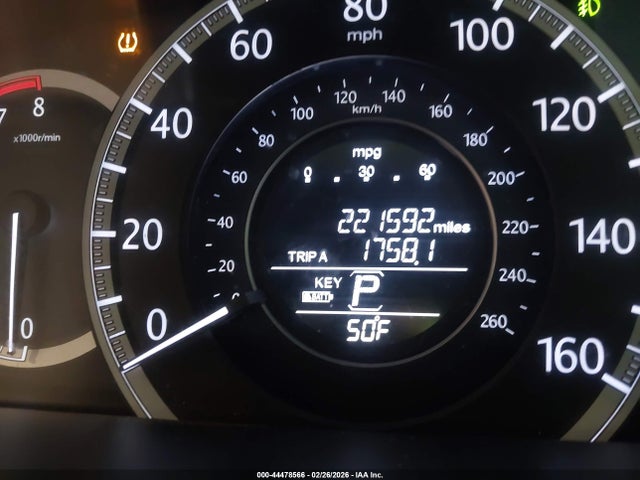 44478566 :رقم المزاد ، 1HGCR3F86DA007960 vin ، 2013 Honda Accord Ex-l V-6 مزاد بيع