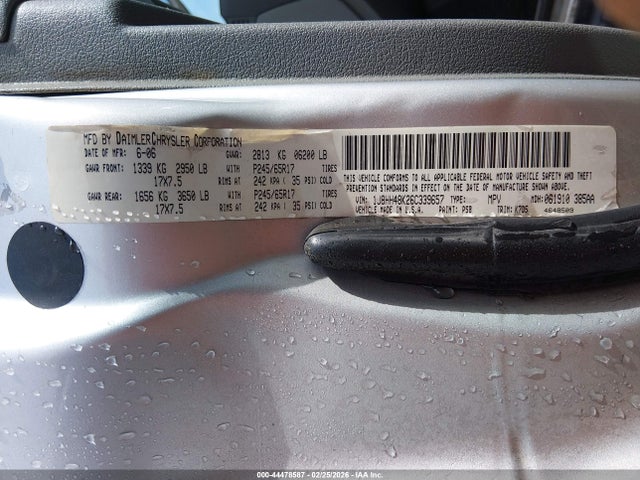 2006 JEEP COMMANDER 1J8HH48K26C339657 Photo 8