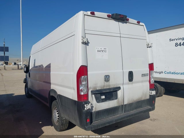 Продаж на аукціоні авто 2025 Ram Promaster 3500 Cargo Van Tradesman High Roof 159 Wb Ext, vin: 3C6MRVJG0SE503657, номер лоту: 44478712