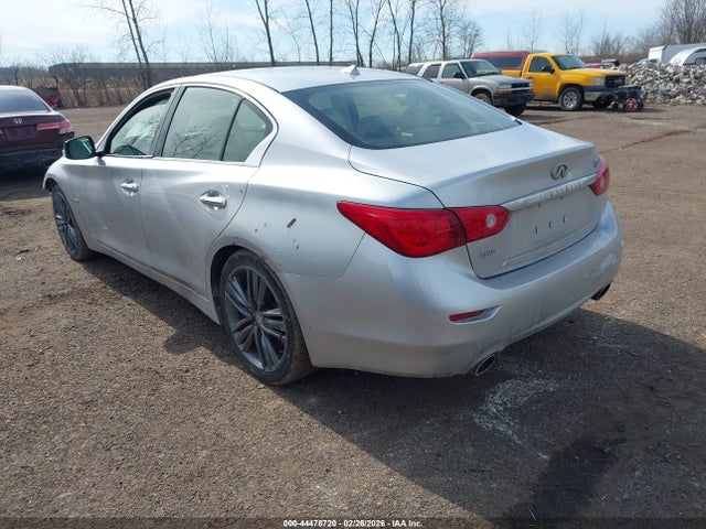 2015 Infiniti Q50 Hybrid Premium/sport მანქანა იყიდება აუქციონზე, vin: JN1AV7AR2FM850857, აუქციონის ნომერი: 44478720