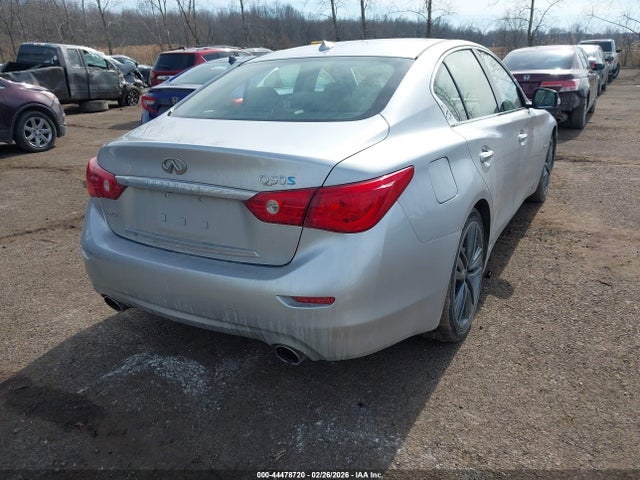 2015 Infiniti Q50 Hybrid Premium/sport მანქანა იყიდება აუქციონზე, vin: JN1AV7AR2FM850857, აუქციონის ნომერი: 44478720