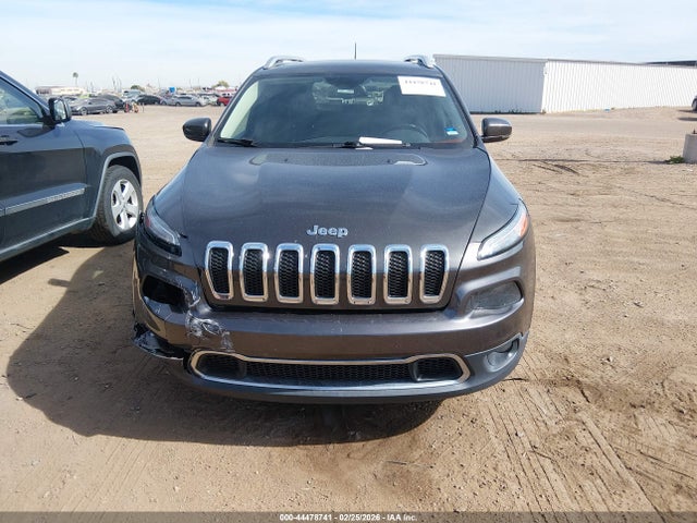 2015 Jeep Cherokee Limited მანქანა იყიდება აუქციონზე, vin: 1C4PJMDB9FW552536, აუქციონის ნომერი: 44478741