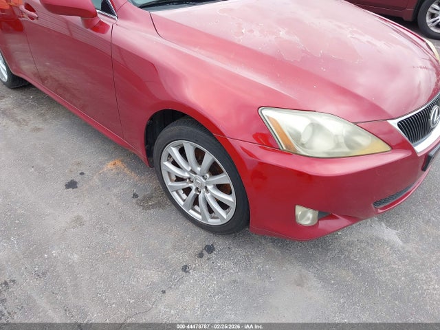 44478787 :رقم المزاد ، JTHCK262685018706 vin ، 2008 Lexus Is 250 مزاد بيع