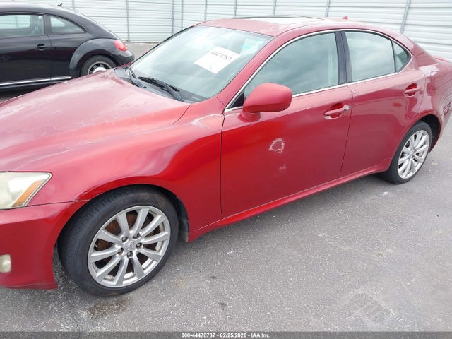 44478787 :رقم المزاد ، JTHCK262685018706 vin ، 2008 Lexus Is 250 مزاد بيع