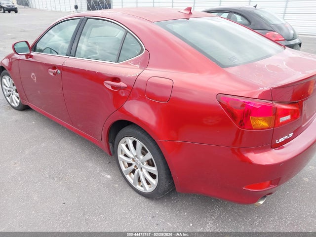 44478787 :رقم المزاد ، JTHCK262685018706 vin ، 2008 Lexus Is 250 مزاد بيع