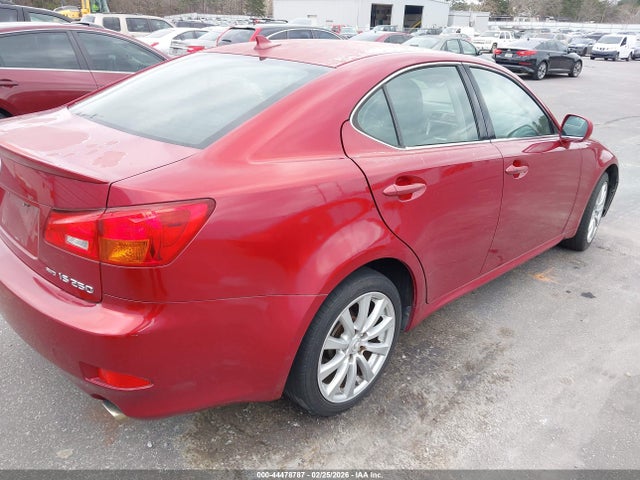 44478787 :رقم المزاد ، JTHCK262685018706 vin ، 2008 Lexus Is 250 مزاد بيع