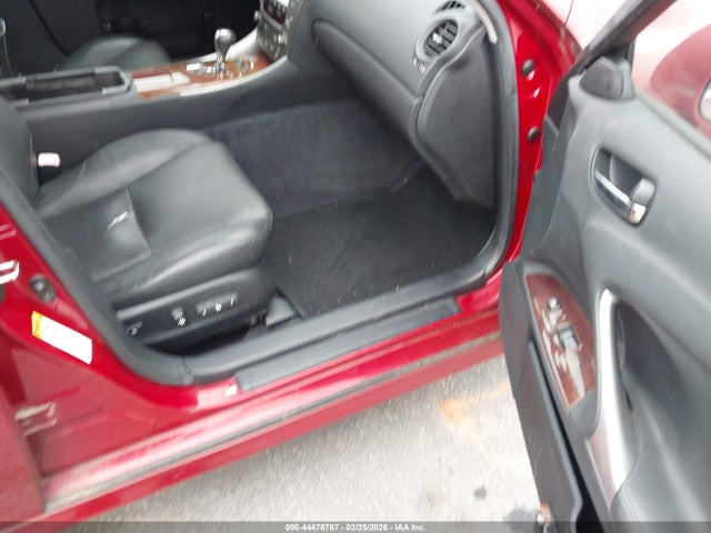 44478787 :رقم المزاد ، JTHCK262685018706 vin ، 2008 Lexus Is 250 مزاد بيع