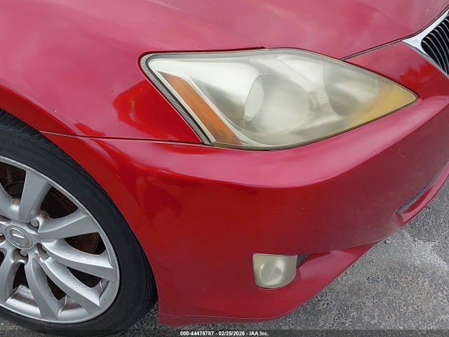 44478787 :رقم المزاد ، JTHCK262685018706 vin ، 2008 Lexus Is 250 مزاد بيع