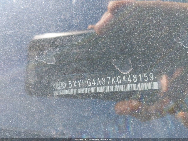5XYPG4A37KG448159 KIA Sorento 2.4l Lx