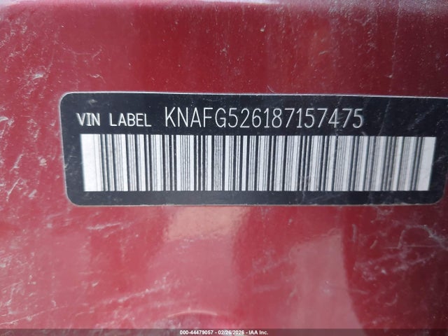 Продажа на аукционе авто 2008 Kia Rondo Lx V6, vin: KNAFG526187157475, номер лота: 44479057