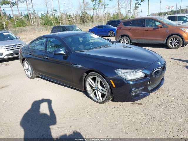 2015 BMW 650I GRAN COUPE WBA6B4C53FD761333