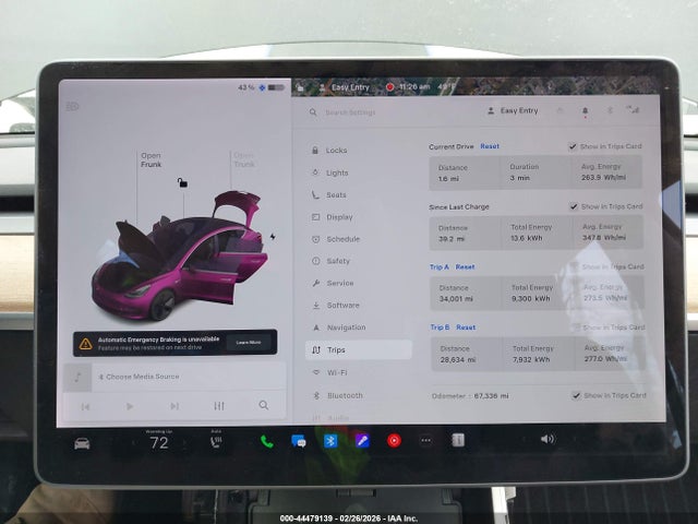2020 Tesla Model 3 Long Range Dual Motor All-wheel Drive მანქანა იყიდება აუქციონზე, vin: 5YJ3E1EB8LF600138, აუქციონის ნომერი: 44479139