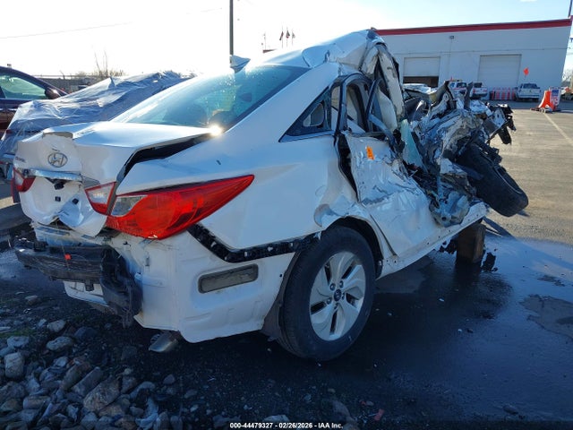 2014 Hyundai Sonata Gls მანქანა იყიდება აუქციონზე, vin: 5NPEB4AC6EH825163, აუქციონის ნომერი: 44479327