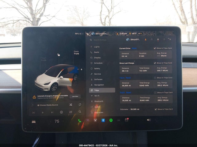 Aukcja sprzedaży 2023 Tesla Model Y Awd/long Range Dual Motor All-wheel Drive, vin: 7SAYGDEE2PA078527, numer aukcji: 44479422