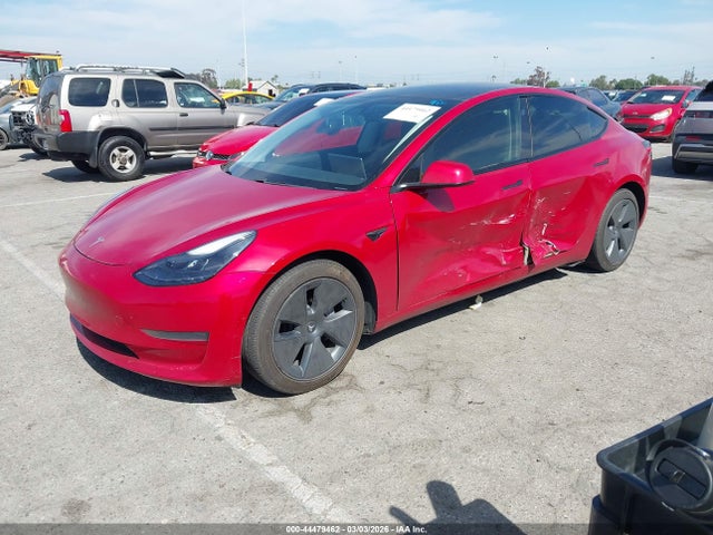 Продажа на аукционе авто 2021 Tesla Model 3 Standard Range Plus Rear-wheel Drive, vin: 5YJ3E1EA2MF878395, номер лота: 44479462