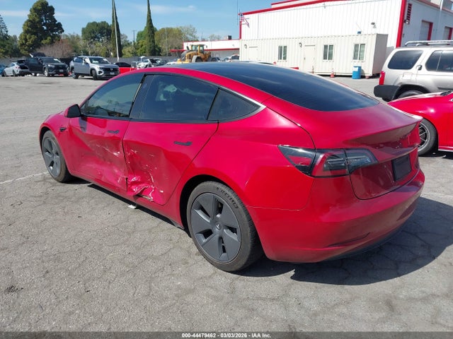 Продажа на аукционе авто 2021 Tesla Model 3 Standard Range Plus Rear-wheel Drive, vin: 5YJ3E1EA2MF878395, номер лота: 44479462