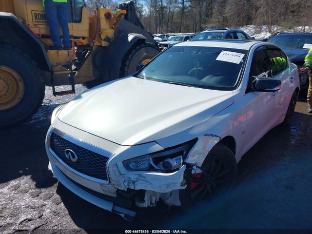 2014 Infiniti Q50 Premium მანქანა იყიდება აუქციონზე, vin: JN1BV7AR9EM685232, აუქციონის ნომერი: 44479498