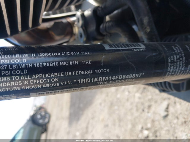 2015 HARLEY-DAVIDSON FLHXS 1HD1KRM14FB649897 Photo 9