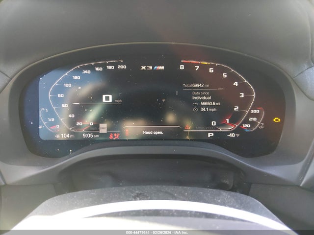 2021 BMW X3 M 5YMTS0C04M9H33800 Photo 6