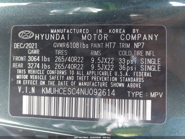 Genesis Gv80 3.5t Awd 2022 KMUHCESC4NU092614 Image 9