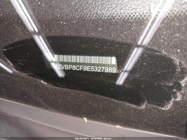 1ZVBP8CF9E5327989 Ford MUSTANG GT