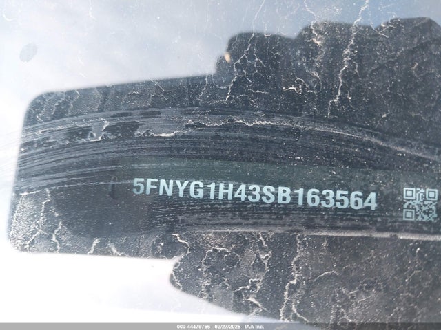 5FNYG1H43SB163564 Honda Pilot Ex-l