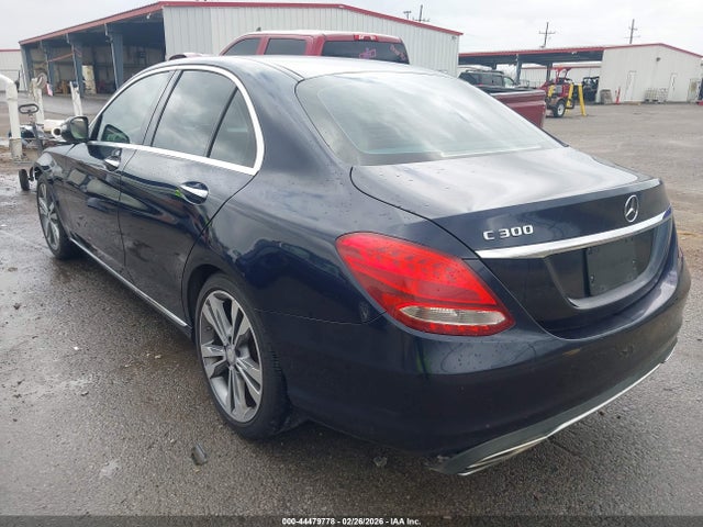 2017 Mercedes-benz C 300 მანქანა იყიდება აუქციონზე, vin: 55SWF4JB6HU204832, აუქციონის ნომერი: 44479778