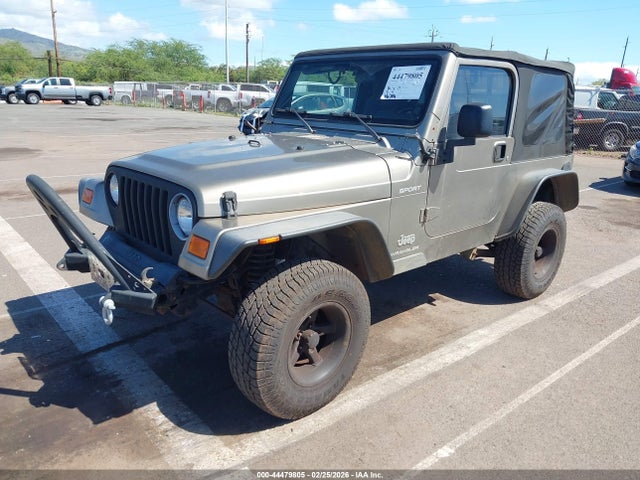 Aukcja sprzedaży 2003 Jeep Wrangler Sport, vin: 1J4FA49S53P372832, numer aukcji: 44479805