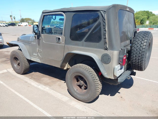 Aukcja sprzedaży 2003 Jeep Wrangler Sport, vin: 1J4FA49S53P372832, numer aukcji: 44479805