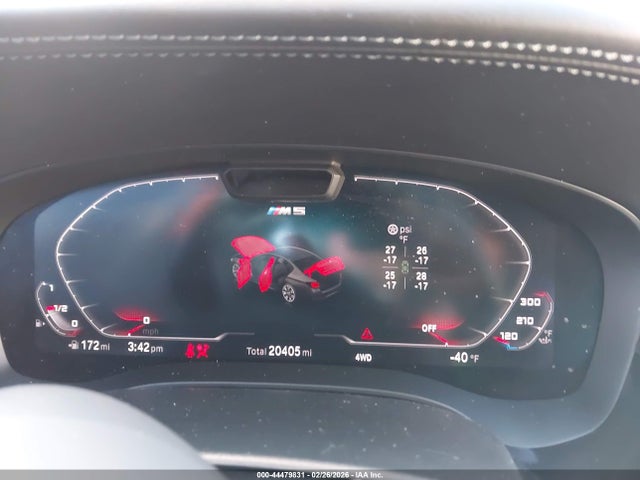 44479831 :رقم المزاد ، WBS83CH06PCL40075 vin ، 2023 Bmw M5 مزاد بيع