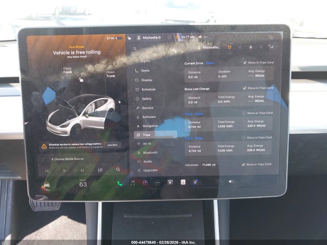Aukcja sprzedaży 2019 Tesla Model 3 Long Range/mid Range/standard Range/standard Range Plus, vin: 5YJ3E1EA7KF431896, numer aukcji: 44479840