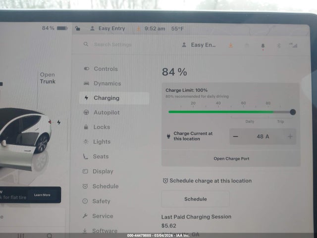 2023 Tesla Model Y Awd/long Range Dual Motor All-wheel Drive მანქანა იყიდება აუქციონზე, vin: 7SAYGDEE1PA163827, აუქციონის ნომერი: 44479885