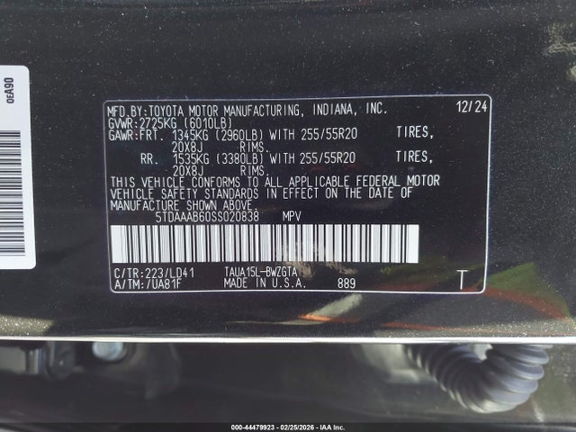 5TDAAAB60SS020838 Lexus Tx 350 Luxury