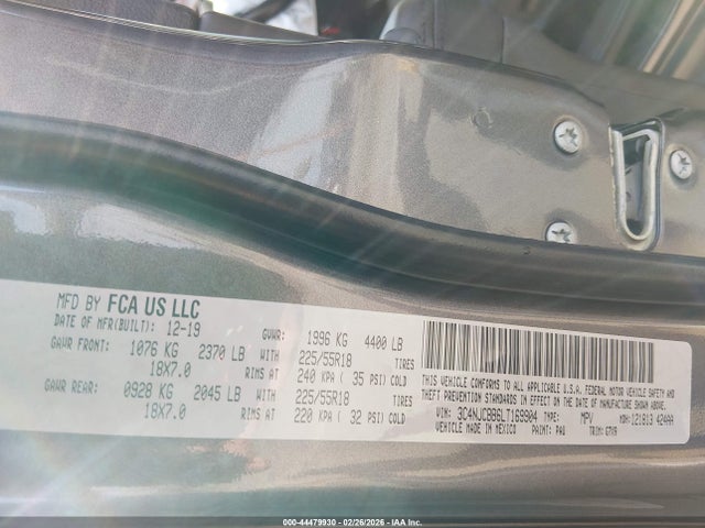 2020 JEEP COMPASS 3C4NJCBB6LT169904 Photo 8