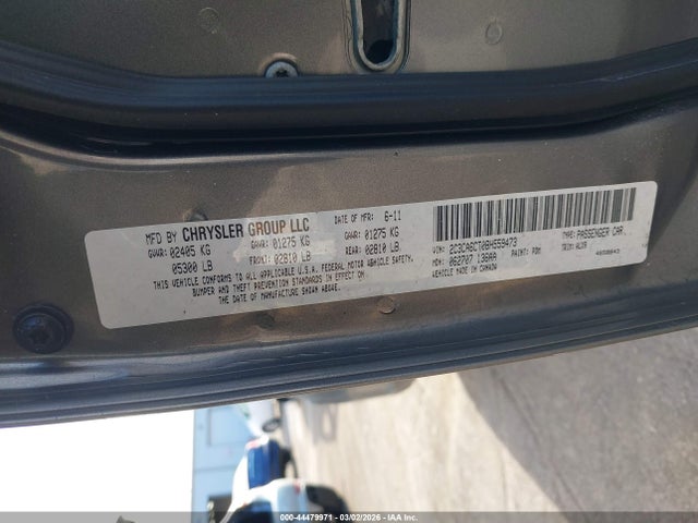 2011 CHRYSLER 300C 2C3CA6CT0BH559473 Photo 8