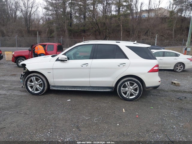 Продажа на аукционе авто 2012 Mercedes-benz Ml 350 4matic, vin: 4JGDA5HB6CA012648, номер лота: 44479980